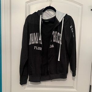 Hanes Black Zip-Up Hoodie